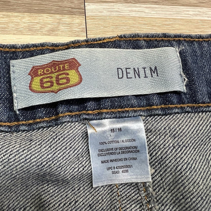 Route 66 Denim Skirt Women’s Size 15-16 36” - JN283