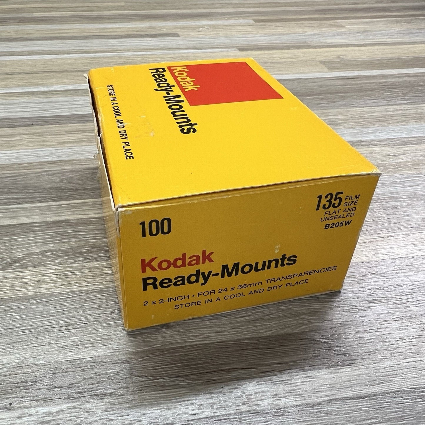 Vtg 80ct Kodak Ready-Mounts 135 Film 2x2" 24x36mm Transparencies B205W - 1D711