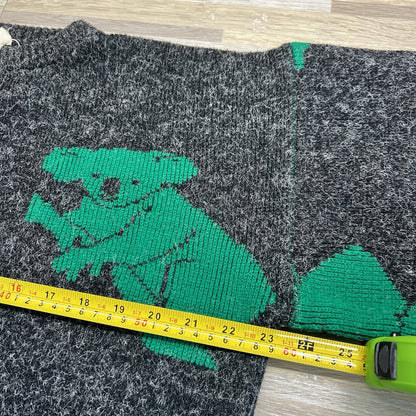 VTG Sunday Angora Sweater Koala Bear Sweater Vintage Size M/L - JL369