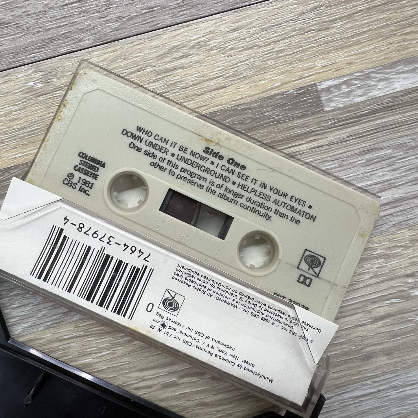 Men at Work Business as Usual Cassette Tape 1982 - JL416
