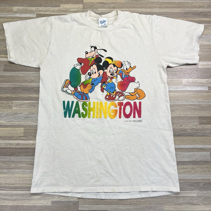VTG THE WALT DISNEY COMPANY by VELVA SHEEN Washington Shirt M - 2S586