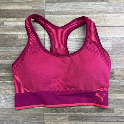 Puma Hot Pink Sports Bra Size M - JL388