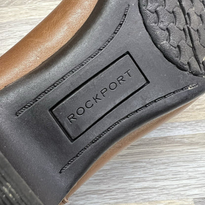 Rockport Cobb Hill Abbott Ankle Strap Mary Jane Almond Grain Leather 11 - JL507