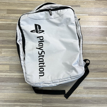 PlayStation Backpack White Black Lightly Used - JL392