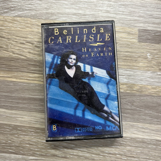 Belinda Carlisle Cassette Tape 1987 Heaven On Earth - JL424