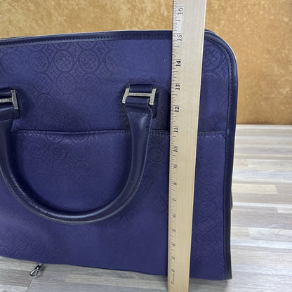 Nine West Large Plum Purple Tote Bag Laptop Bag Luggage VGUC - JL506