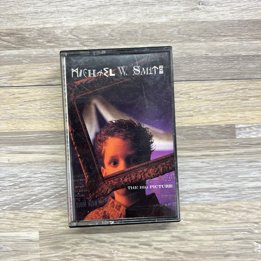 Michael W Smith The Big Picture Cassette Tape - JL417