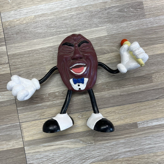 VTG California Raisin 1987 PVC Figure Bendable Arms Legs 6” - JL491
