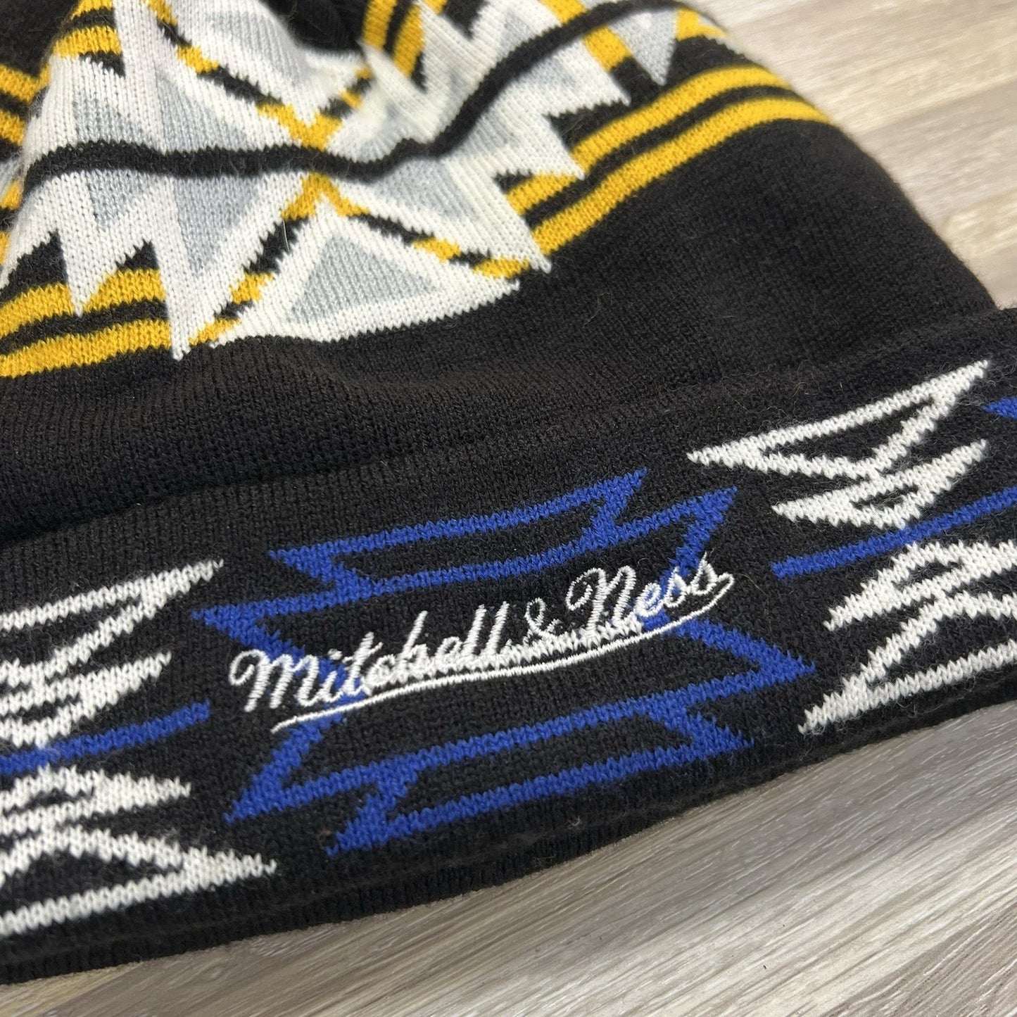 Mitchell & Ness The City Golden State Warriors Beanie Stocking Cap - 2D697