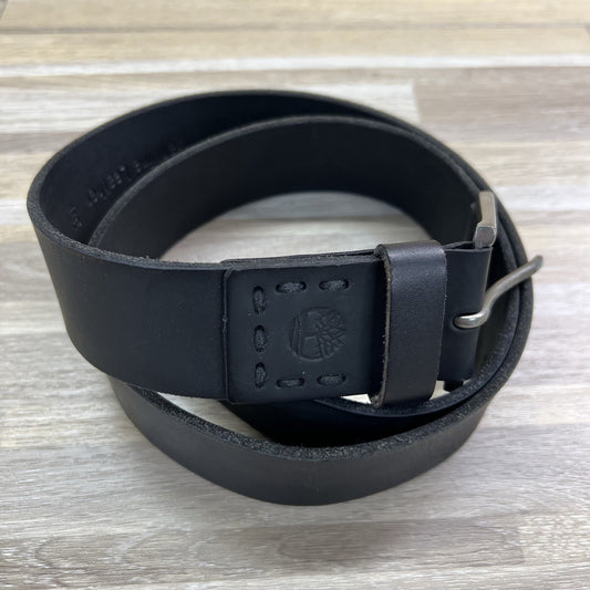 Timberland Men's Genuine Leather Belt Black 34 India - JL501