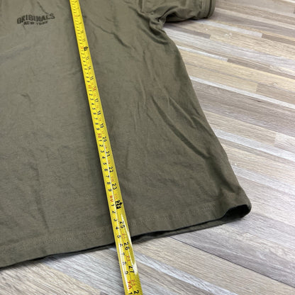 Public Supply NYC Originals New York Green Ringer Shirt Size M - JN332