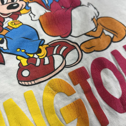 VTG THE WALT DISNEY COMPANY by VELVA SHEEN Washington Shirt M - 2S586