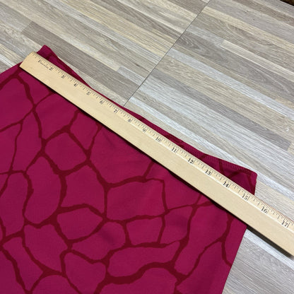 Express Polyester Skirt Giraffe Print Size Small 30 - JN282