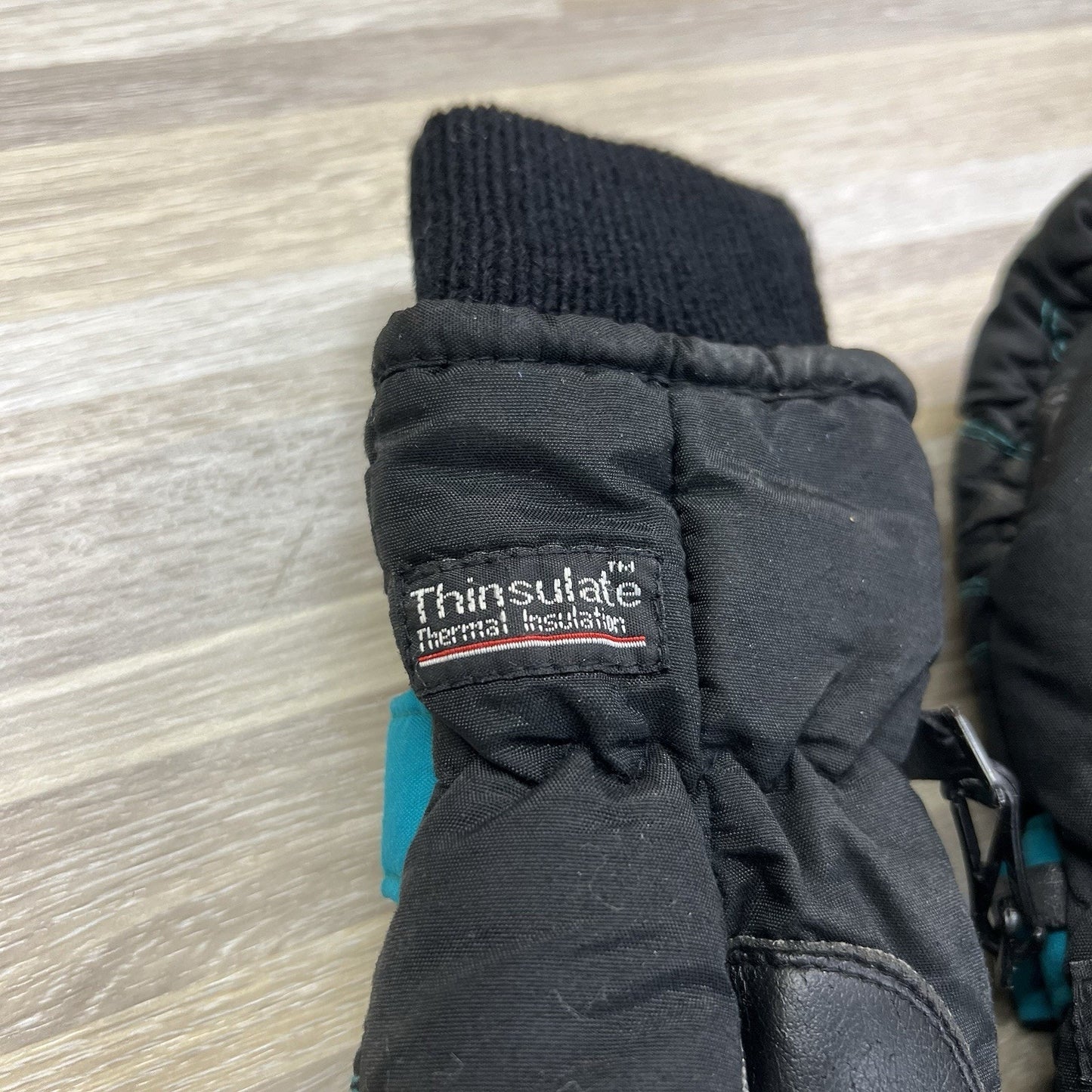 VTG London Fog Kids Mittens Winter Ski Mittens Thinsulate - 2D704