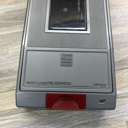 VTG Gemini RW1300 VHS Video Cassette Tape Rewinder Untested No Cord - 3D716
