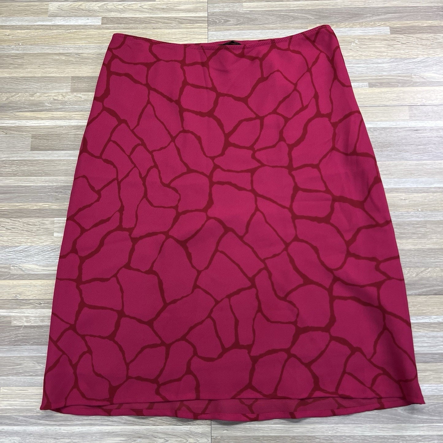 Express Polyester Skirt Giraffe Print Size Small 30 - JN282