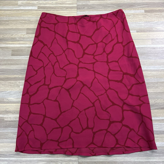 Express Polyester Skirt Giraffe Print Size Small 30 - JN282