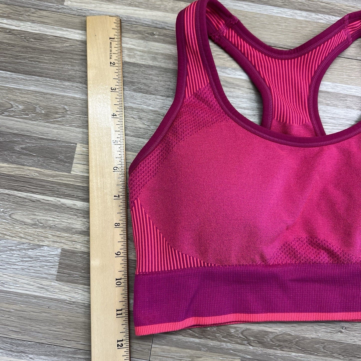 Puma Hot Pink Sports Bra Size M - JL388