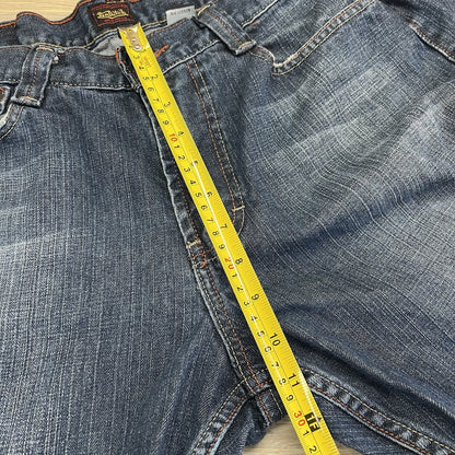 Vintage Y2K Von Dutch Mens 34x32 Jeans Pants Denim Zip Fly Skater - 13N678