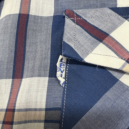 Vintage Levi’s Plaid Button Down Short Sleeve Shirt Size XL - M199