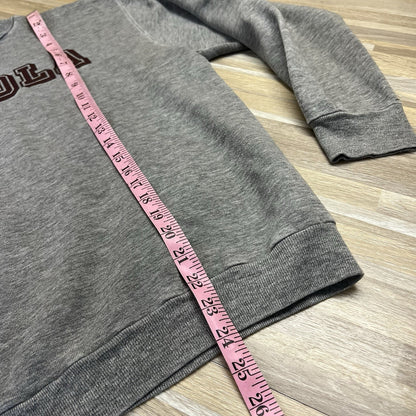 Vintage Loyola University Soft Grey Sweatshirt Size L - M228