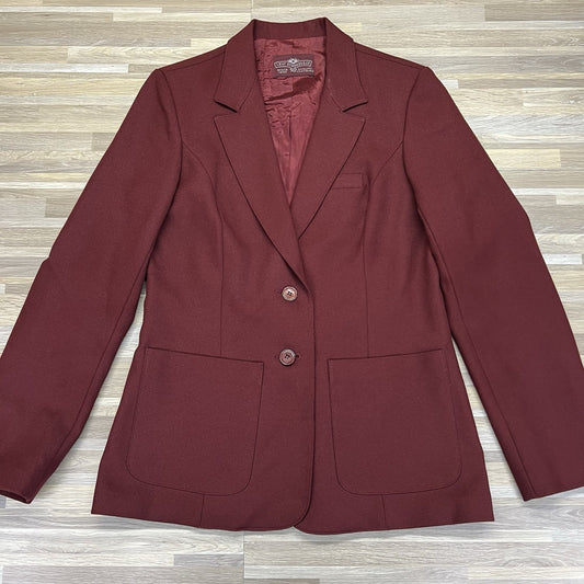 Vintage Levi’s Blazer Maroon Blazer Women’s Size 12 - M198