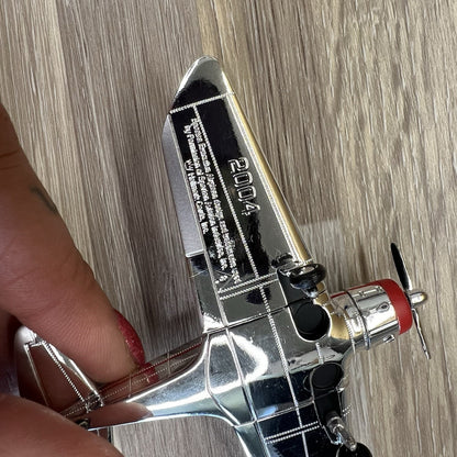 Hallmark 2004 Skys The Limit 8th Spartan Model 7-W Executive Ornament Plane-A119