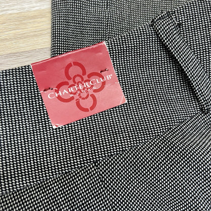 NWT Charter Club Women’s Slacks Slim It Up Size 18W New 40x31 - M249
