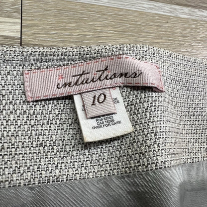 Intuitions Tweed Pencil Skirt Size 10 - JN276