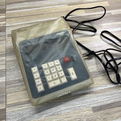 VTG Unitrex 1200 AC Powered Calculator W/Cover Tested WORKS GREAT - 10D717