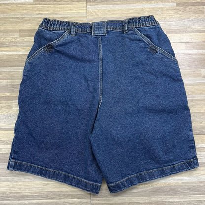John Blair Y2K Flat Cargo Denim Shorts Hiking Shorts Size 32 - JL361