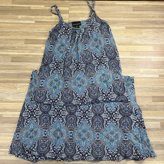 Cynthia Rowley Women's Blue Dress Size XS Black- JN314