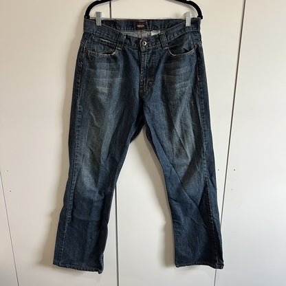 Vintage Y2K Von Dutch Mens 34x32 Jeans Pants Denim Zip Fly Skater - 13N678