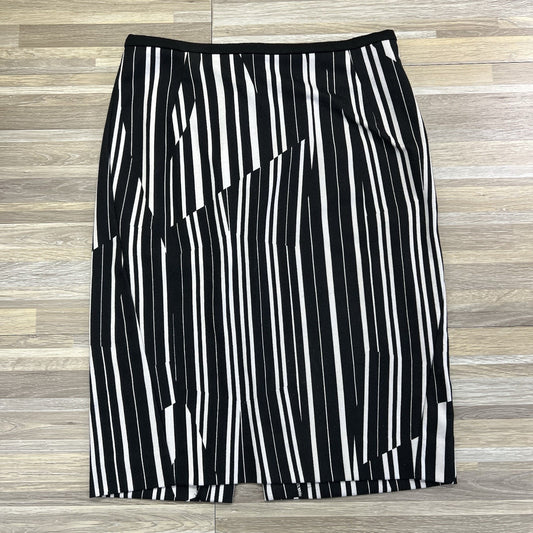 H&M Women's Mini Skirt Black White Size 4 - JN308