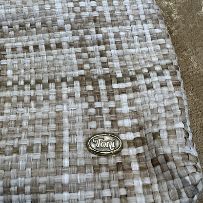 Vintage Toni Woven Clutch Hand Bag