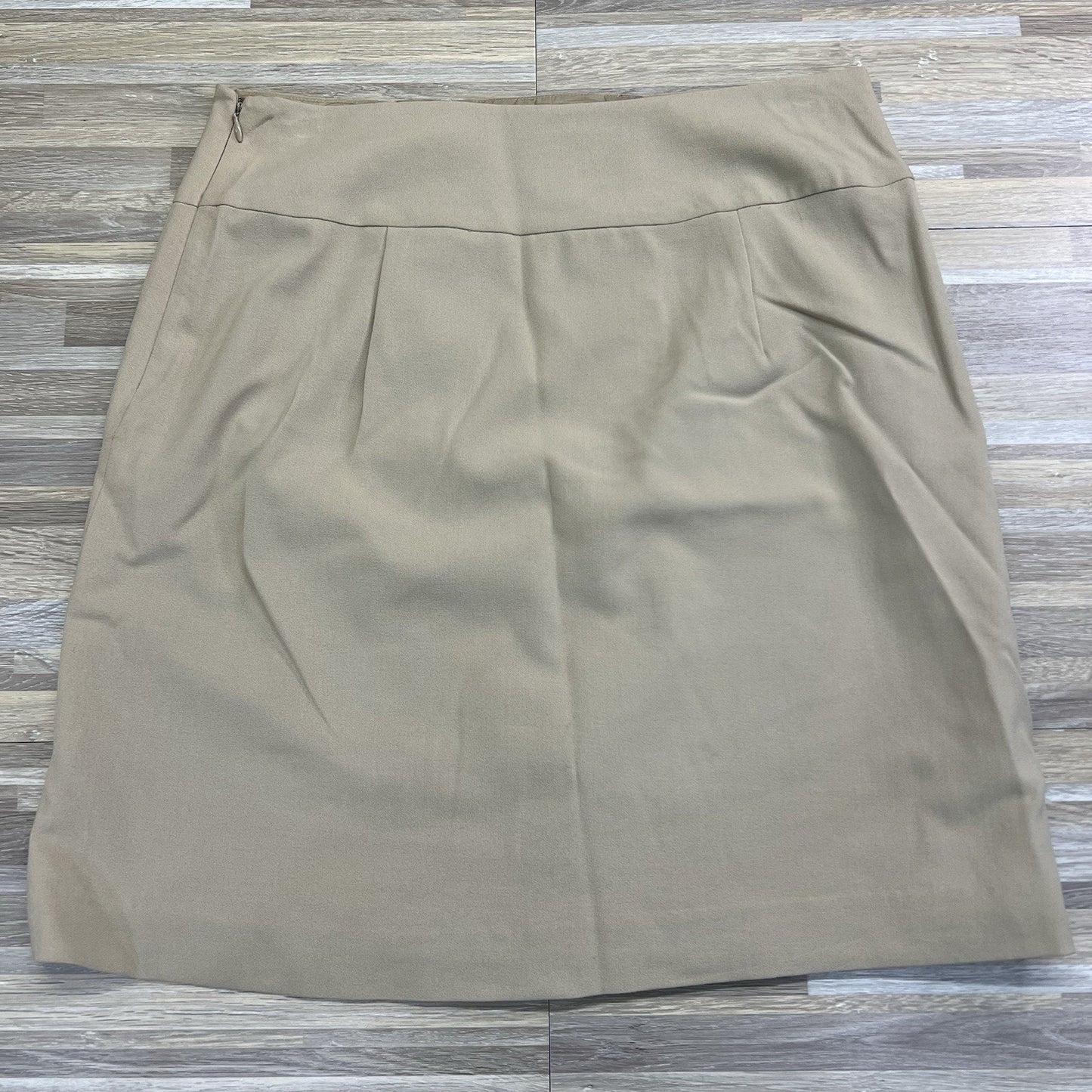 Dressbarn Women's Maxi Pencil With Buttons Skirt Beige Size 10 - JN280