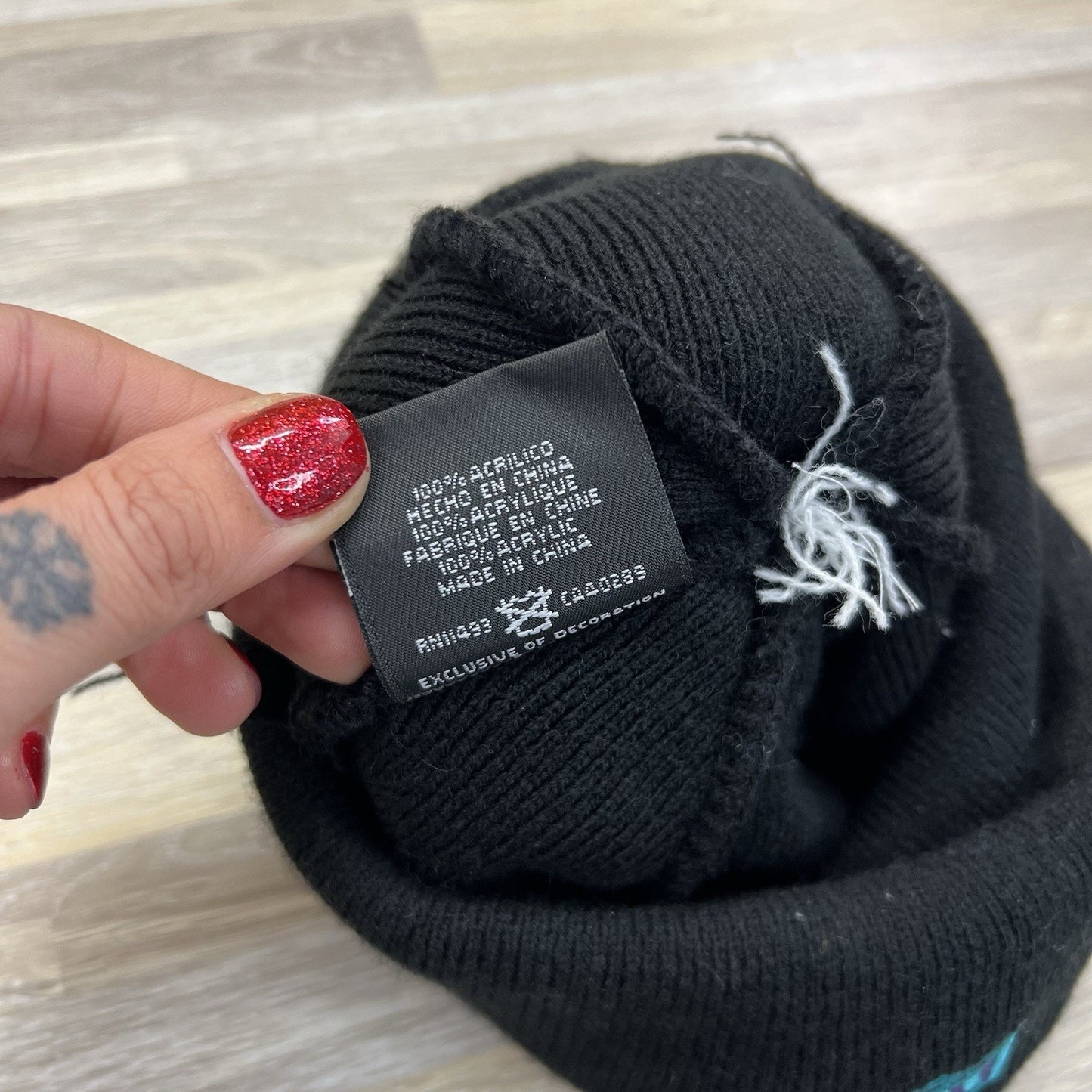 New Era Cavs Cavaliers Beanie Stocking Hat Hardwood Classics Pom Pom - 2D695