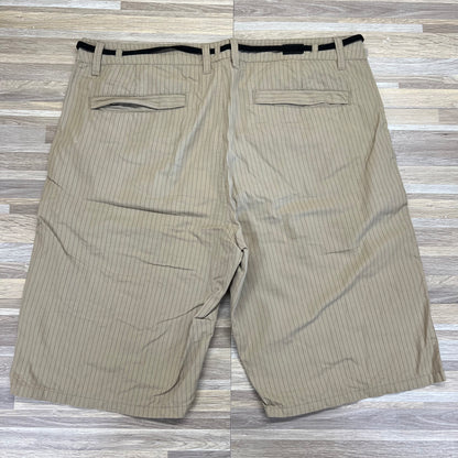 DC Shoe Co Pinstripe Chino Shorts Men’s Board Shorts Size 34 Shoestring - A100