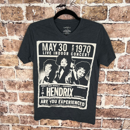 Jimi Hendrix v-neck shirt size Small