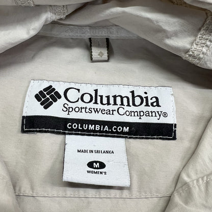 VTG Columbia Sportswear Women’s Beige Windbreaker Size M - JN288