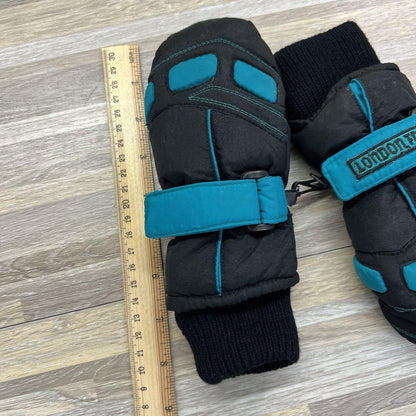 VTG London Fog Kids Mittens Winter Ski Mittens Thinsulate - 2D704