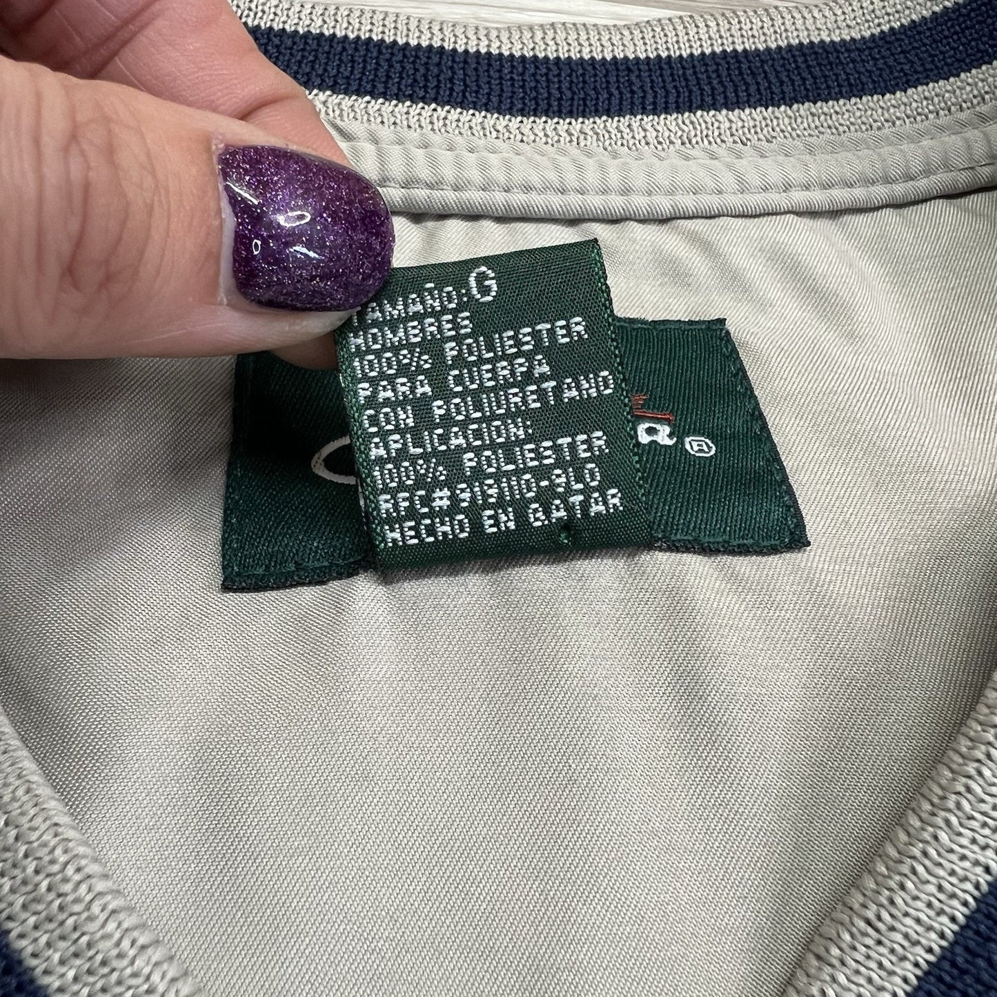 VTG Catalina Men’s Golf Vest Size Large L Made In Qatar - 5O641