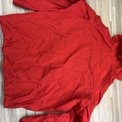 VTG Columbia Women’s Red Pullover Windbreaker Size M - JN317
