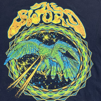 The Sword T Shirt Heavy Metal Band Tee Eagle Design Size M - JN351