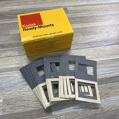 Vtg 80ct Kodak Ready-Mounts 135 Film 2x2" 24x36mm Transparencies B205W - 1D711