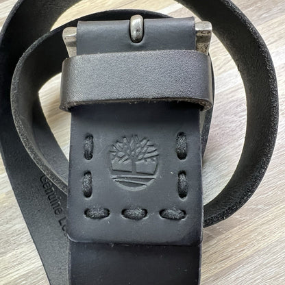 Timberland Men's Genuine Leather Belt Black 34 India - JL501