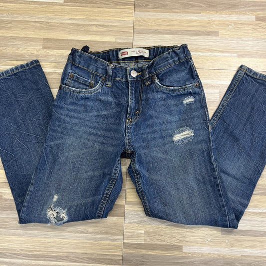 Levi’s 502 Kids 10 Reg 25x25 Distressed Jeans - JL381
