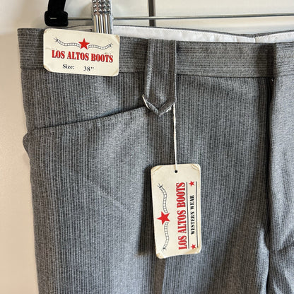 VTG Los Altos Boots NWT Men’s Pants Slacks Western Cowboy Size 36-38 X 31 -5S616