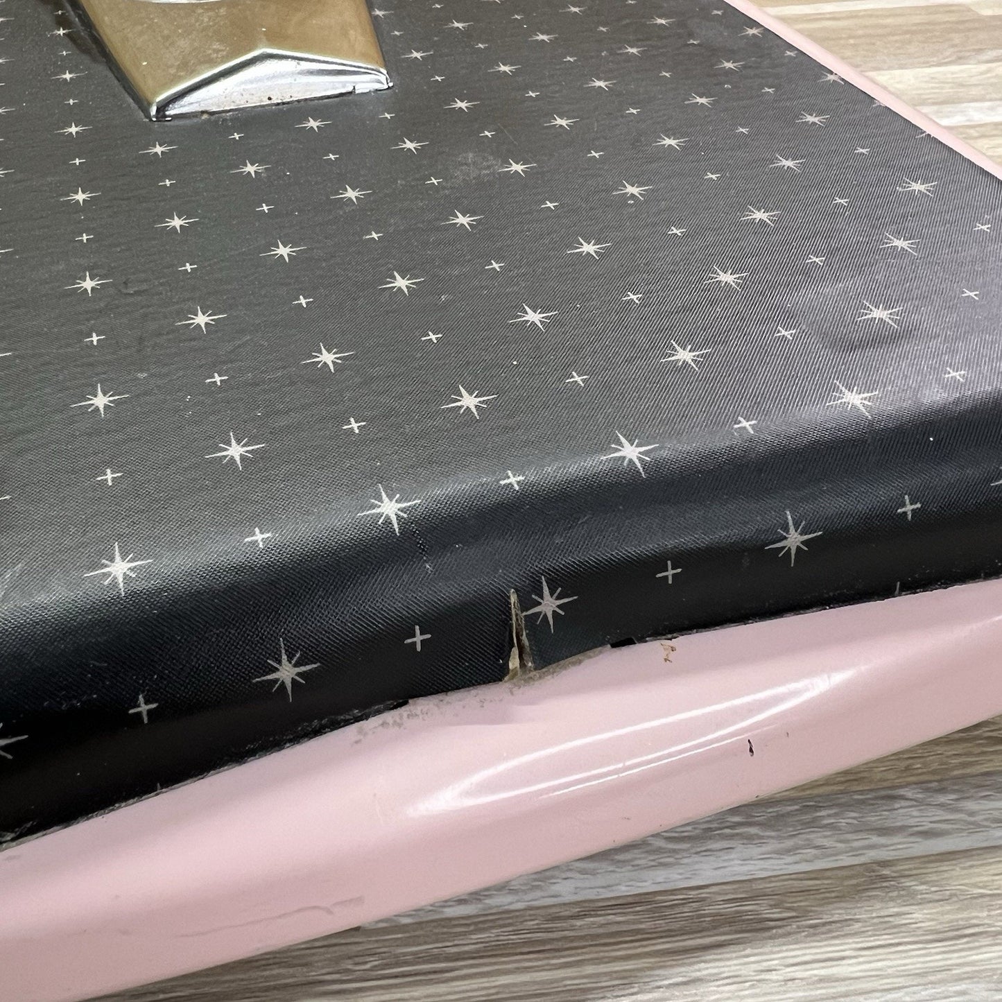 VTG Counselor Scale Pink With Stars MCM Vintage Bathroom Scale - 5D691