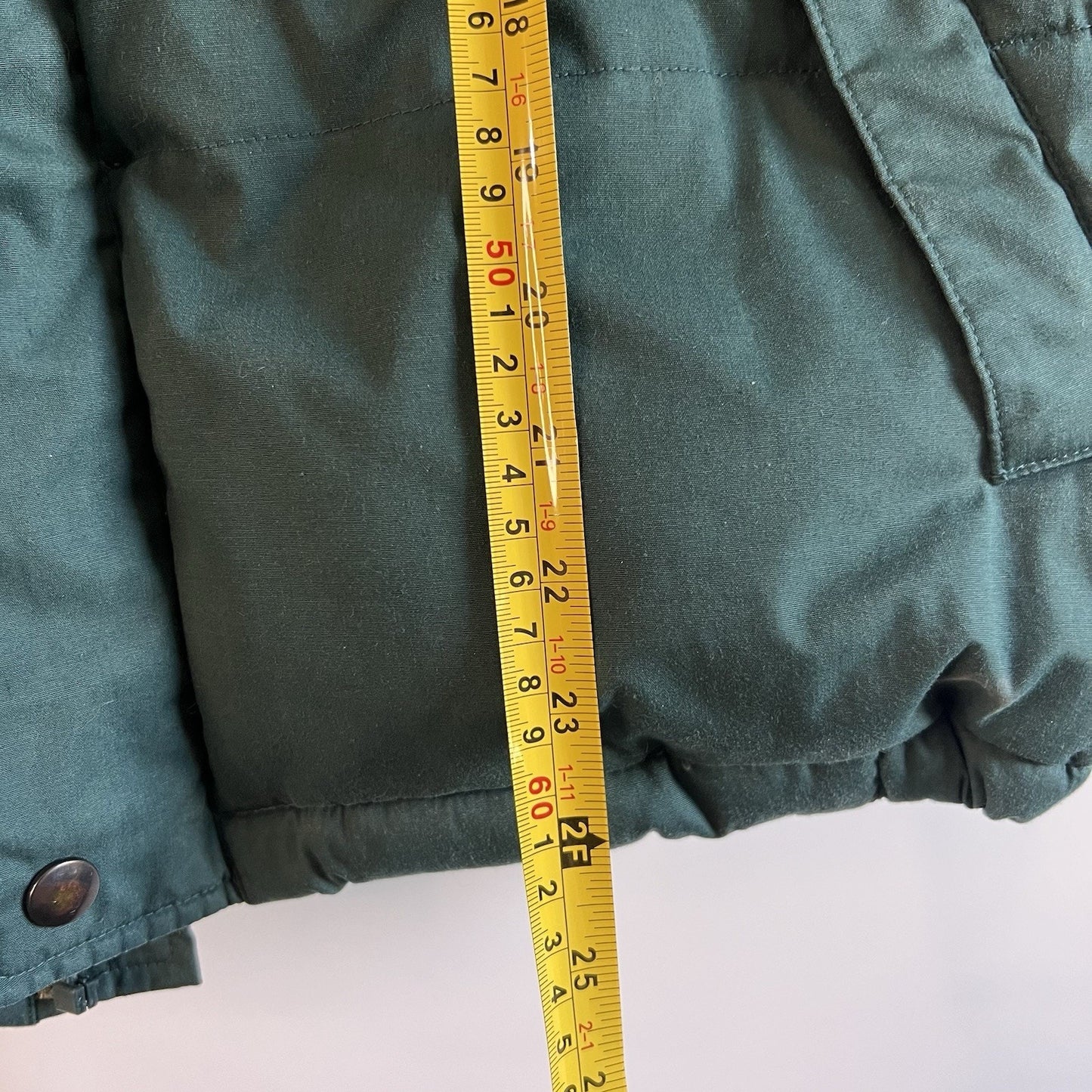 VTG Bugle Boy Down Feather Puffer Vest Green Men’s Size Large - 4S608